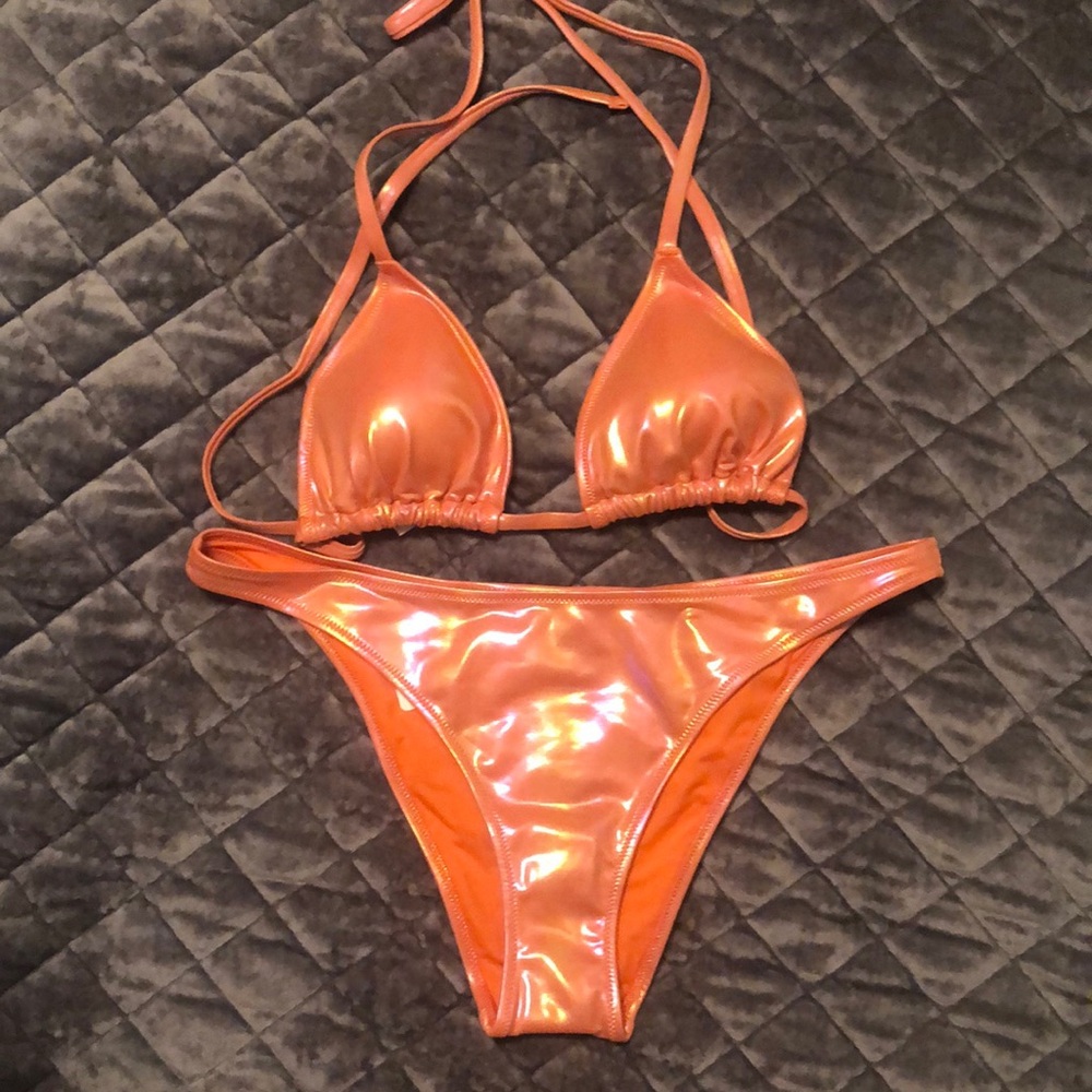 Aerie orange bikini